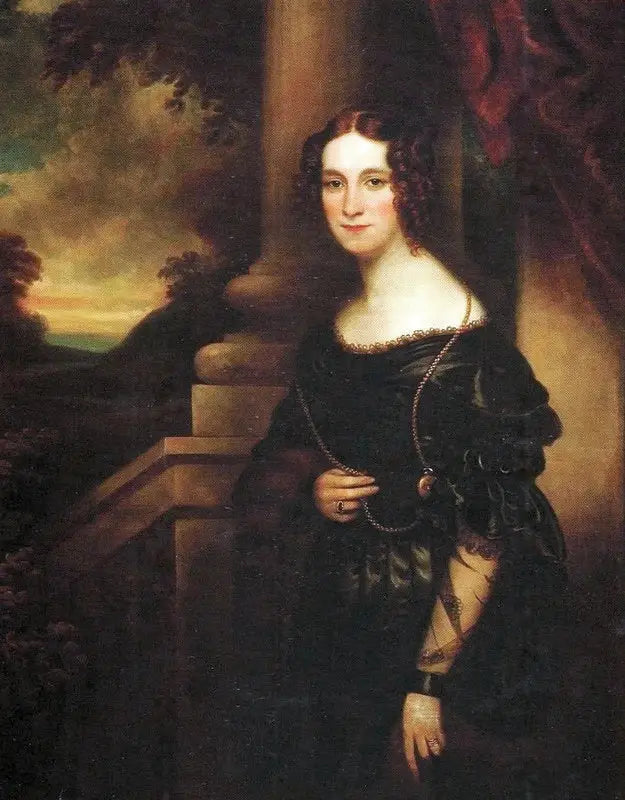 アメリ・ド・ロイテンベルク（1812-1873）の肖像画 - フランツ・ザヴェル・ウィンターハルター

Source:
Portrait d'Amélie de Leuchtenberg (1812-1873) - Franz Xaver Winterhalter