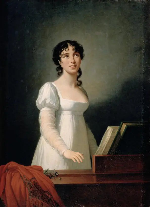 アンジェリカ・カタラニ（1780-1849）の肖像画 - エリザベス・ヴィジェ・ル・ブラン

Source:
Portrait d'Angelica Catalani (1780-1849) - Élisabeth Vigée Le Brun