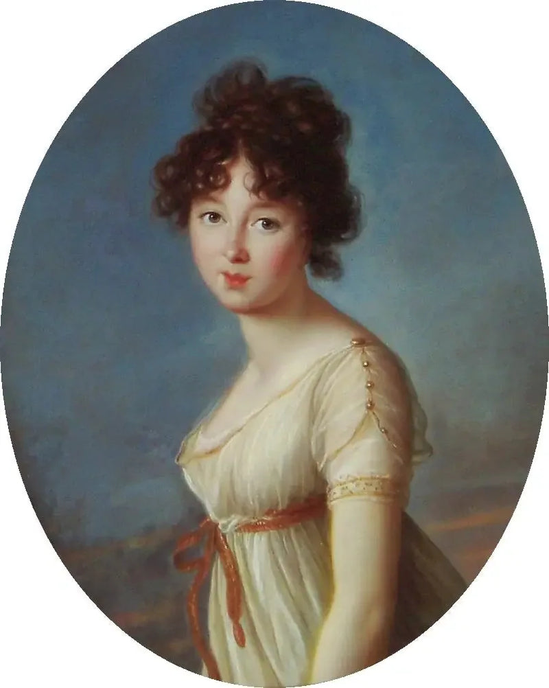 アニエラ・チャルトリスカ（旧姓ラジヴィウル）の肖像画 - エリザベット・ヴィジェ・ル・ブラン

Source:
Portrait d'Aniela Czartoryska née Radziwiłł. - Élisabeth Vigée Le Brun