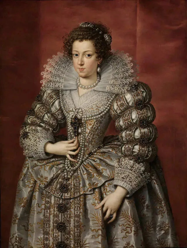 Portrait d'Anne d'Autriche - Frans Pourbus the Younger image 1 reproduction d’œuvre d’art à l’huile
