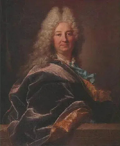 アン Antoine Bernard Bouhier の肖像 - Hyacinthe Rigaud