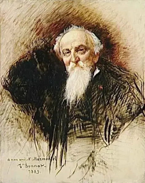 アントワーヌ・フランソワ・マルモンタル（1816-1898）の肖像画、フランスのピアニスト、作曲家、音楽学者 - レオン・ボナ