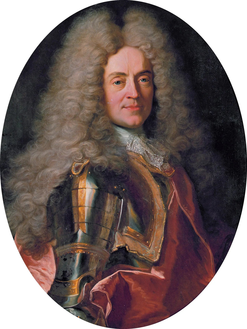 Portrait d'Anton Ulrich, duc de Brunswick - Hyacinthe Rigaud image 1 copie de tableau peinte à la main