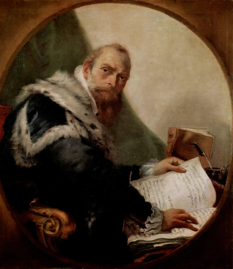 アントニオ・リッコボーノの肖像 - ジョバンニ・バッティスタ・ティエポロ

Source:
Portrait d'Antonio Riccobono - Giovanni Battista Tiepolo