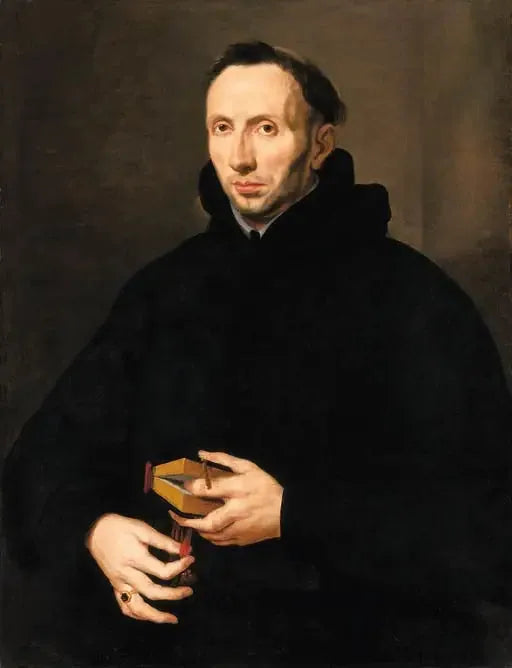 ブリュッセル近郊のオーギスティニアン修道院長、アントニウス・ド・ローレの肖像（1577-1655） - ピーテル・パウル・ルーベンス