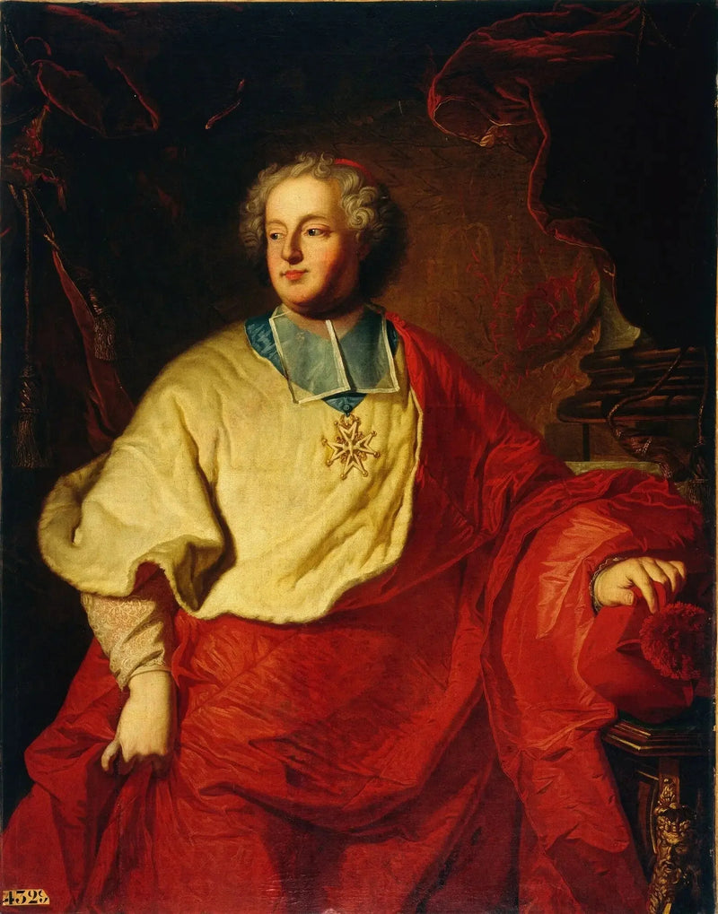 アーマンド・ガストン・マキシミリアン・ド・ロアンの肖像（1674-1749） - ヒアシント・リゴー