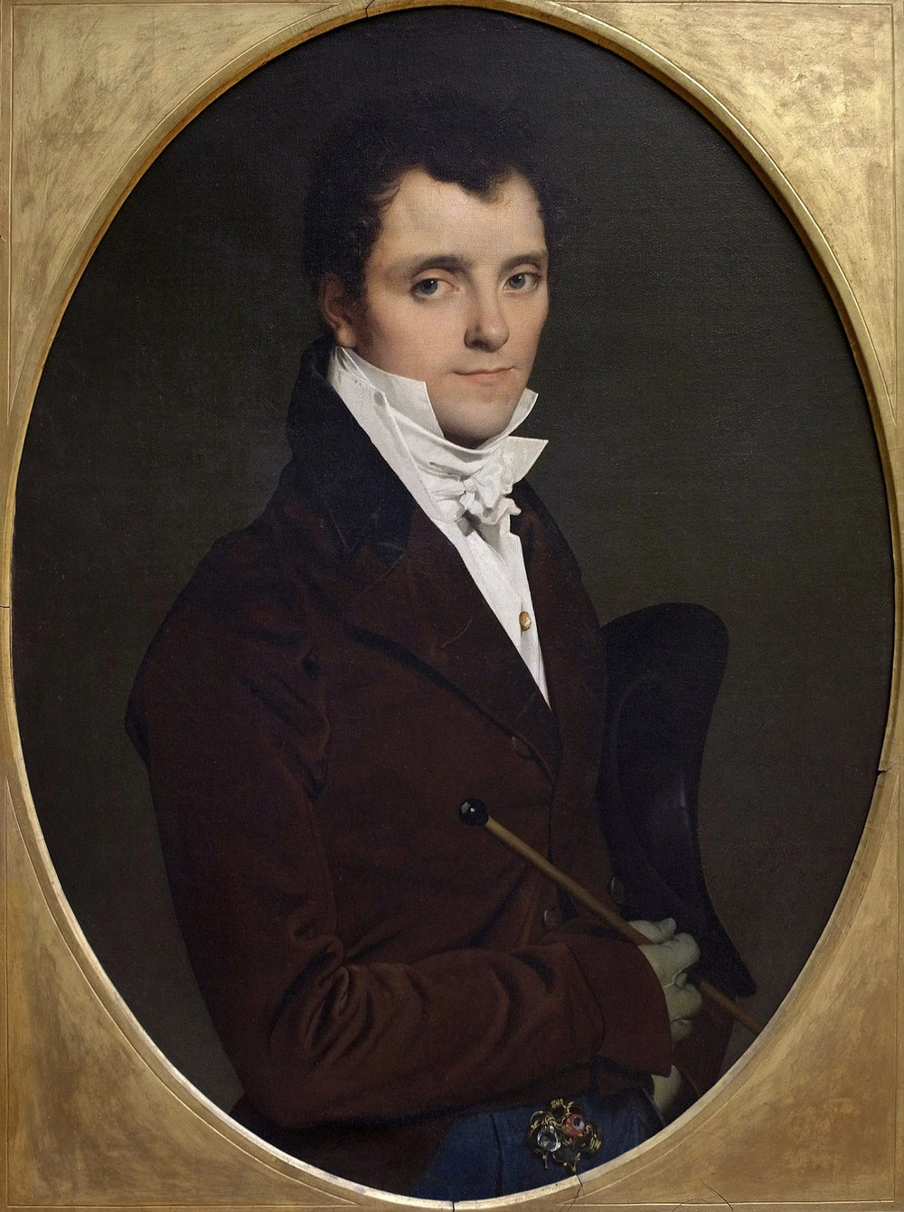 Portrait d'Edme Bochet - Jean-Auguste-Dominique Ingres image 1 copie peinte à la main à l’huile