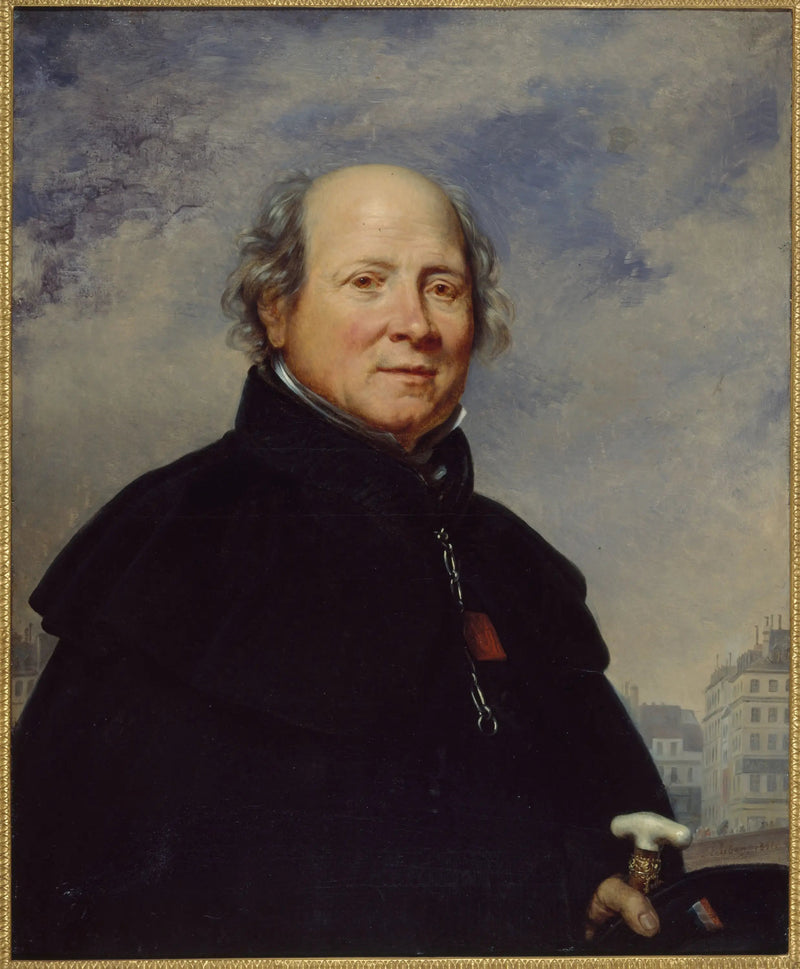 エドム・シャンピオンの肖像、「小さな青いコートの男」と呼ばれた人（1764-1852）、慈善家 - シャルル・ド・シュトゥーベン

Source:
Portrait d'Edme Champion, dit l'