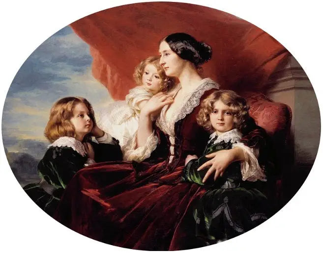 エリザ・クラシンスカの肖像と彼女の子供たち - フランツ・ザベル・ウィンターハルター

Source:
Portrait d'Eliza Krasińska avec ses enfants. - Franz Xaver Winterhalter