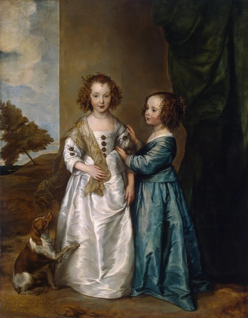 エリザベスとフィラデルフィア・ウォートンの肖像 - アントワーヌ・ヴァン・ダイク

Source:
Portrait d'Elizabeth et de Philadelphia Wharton - Antoine van Dyck