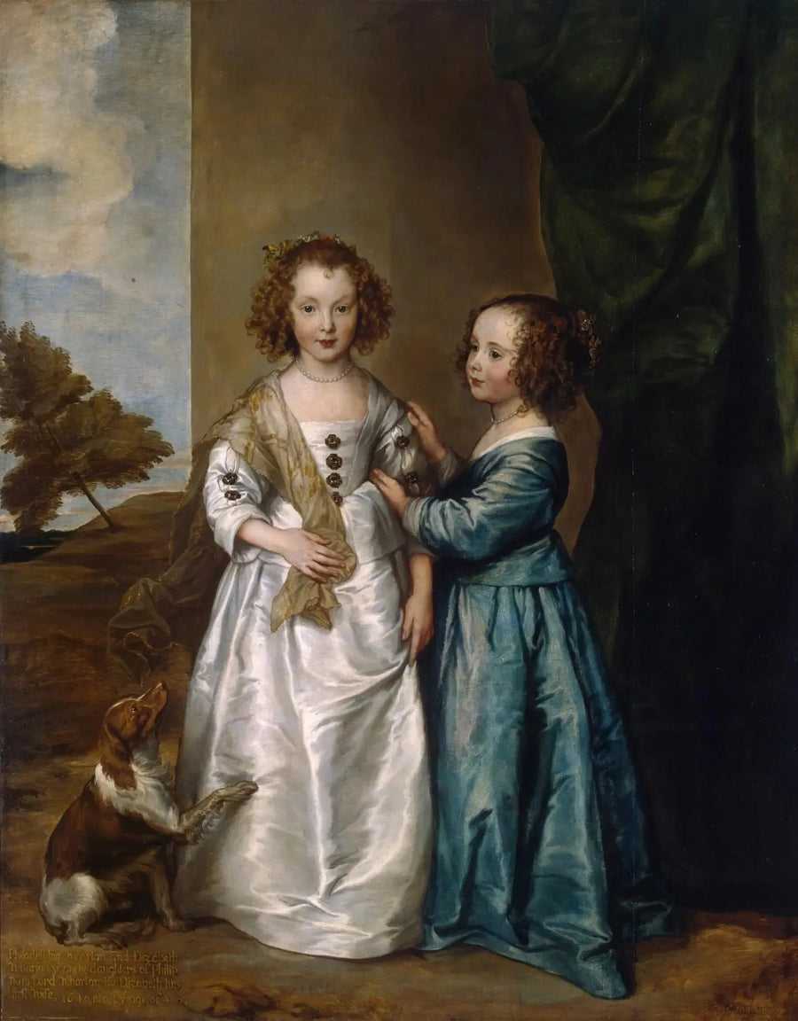 エリザベスとフィラデルフィア・ウォートンの肖像 - アントワーヌ・ヴァン・ダイク

Source:
Portrait d'Elizabeth et de Philadelphia Wharton - Antoine van Dyck