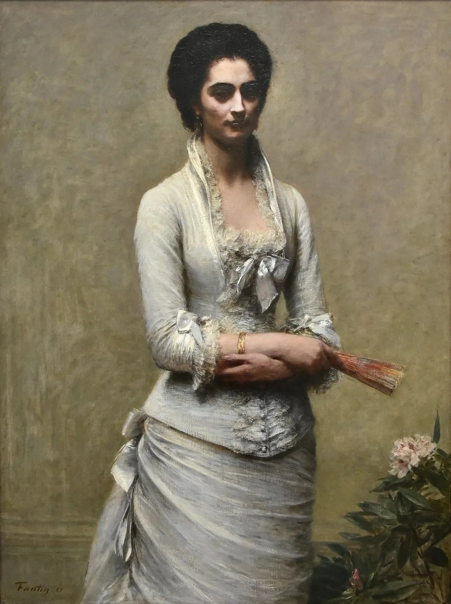 エヴァ・カリマチ＝カタルギの肖像 - アンリ・ファンタン＝ラトゥール

Source:
Portrait d'Eva Callimachi-Catargi - Henri Fantin-Latour