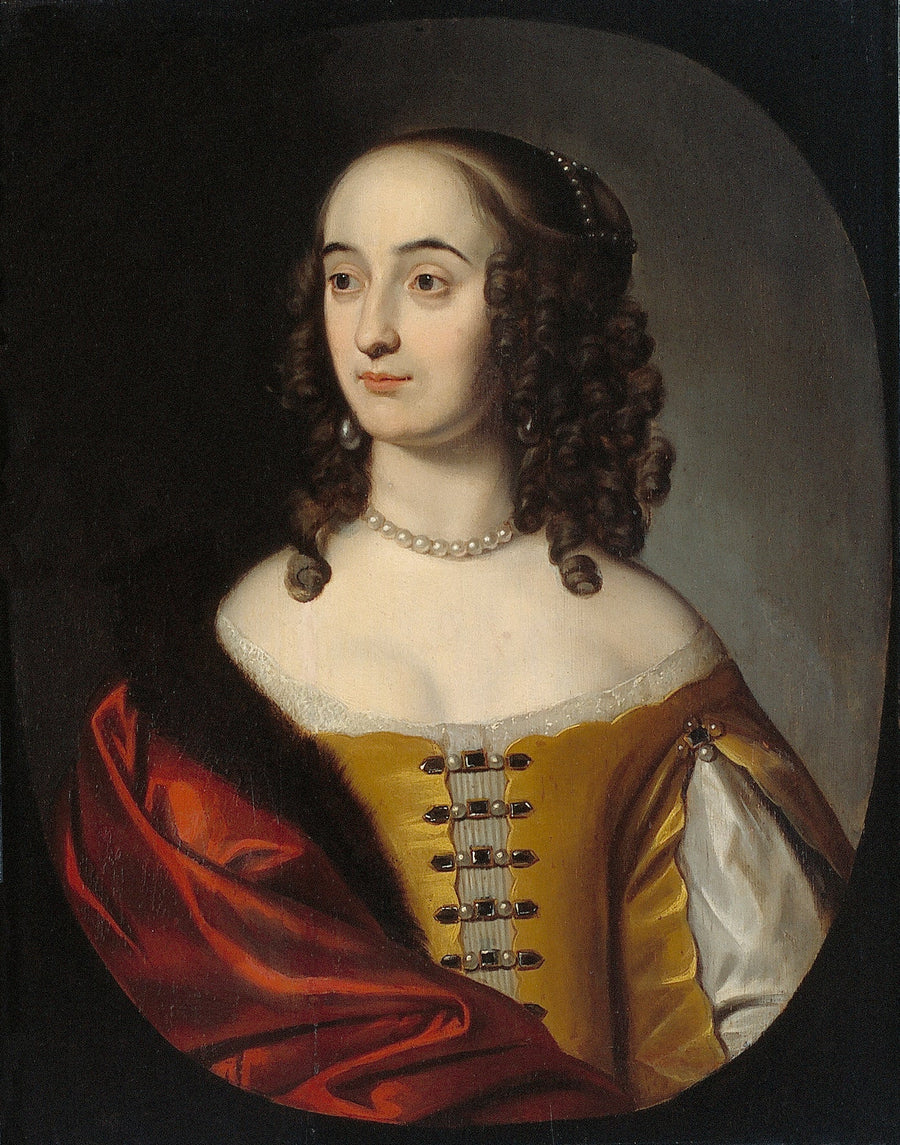 ヘンリエッテ・マリー・ファン・デ・パルツ（1626-1651）の肖像画 - ヘリット・ファン・ホントホルスト