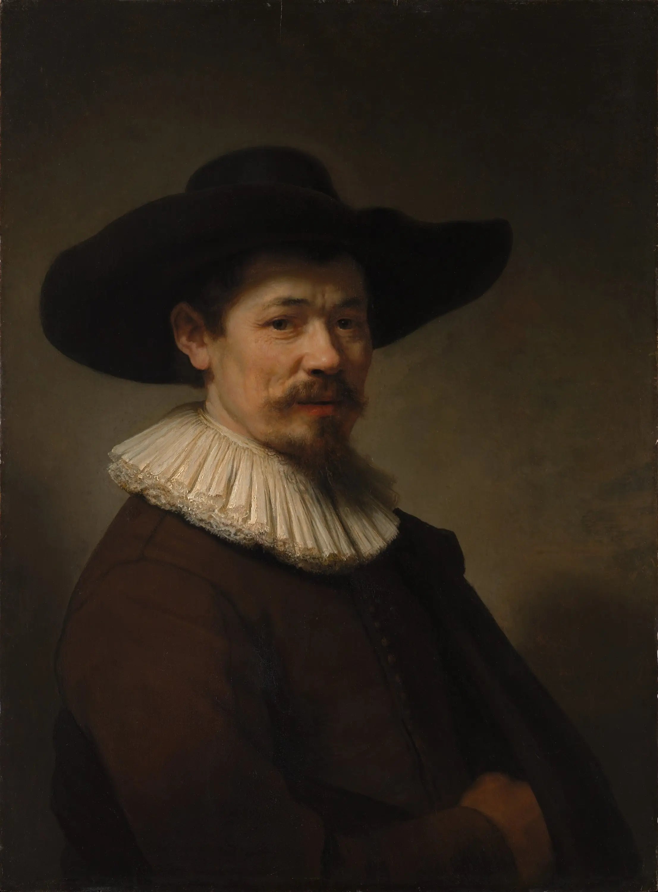 Portrait d'Herman Doomer - Rembrandt image 1 reproduction de peinture à l’huile