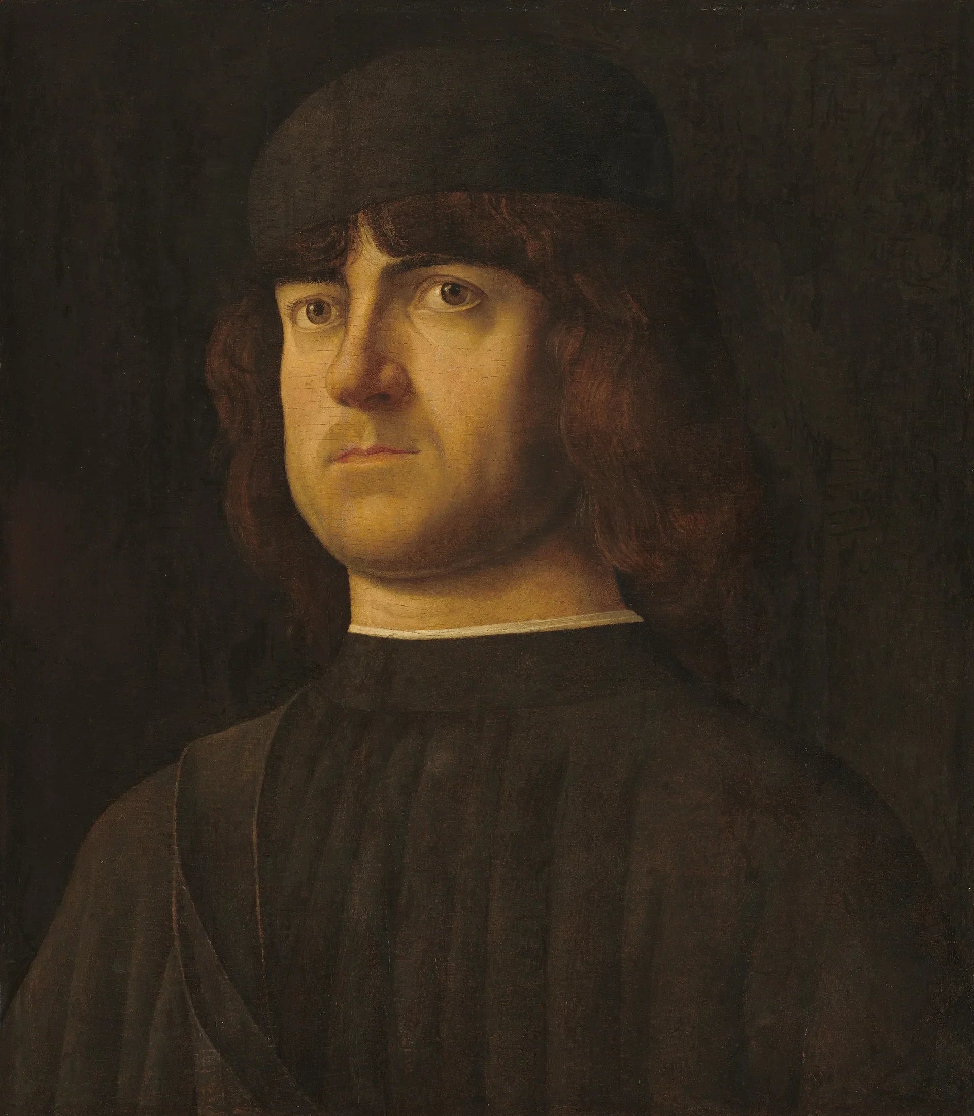 Portrait d'homme - Alvise Vivarini image 1 reproduction de peinture à l’huile