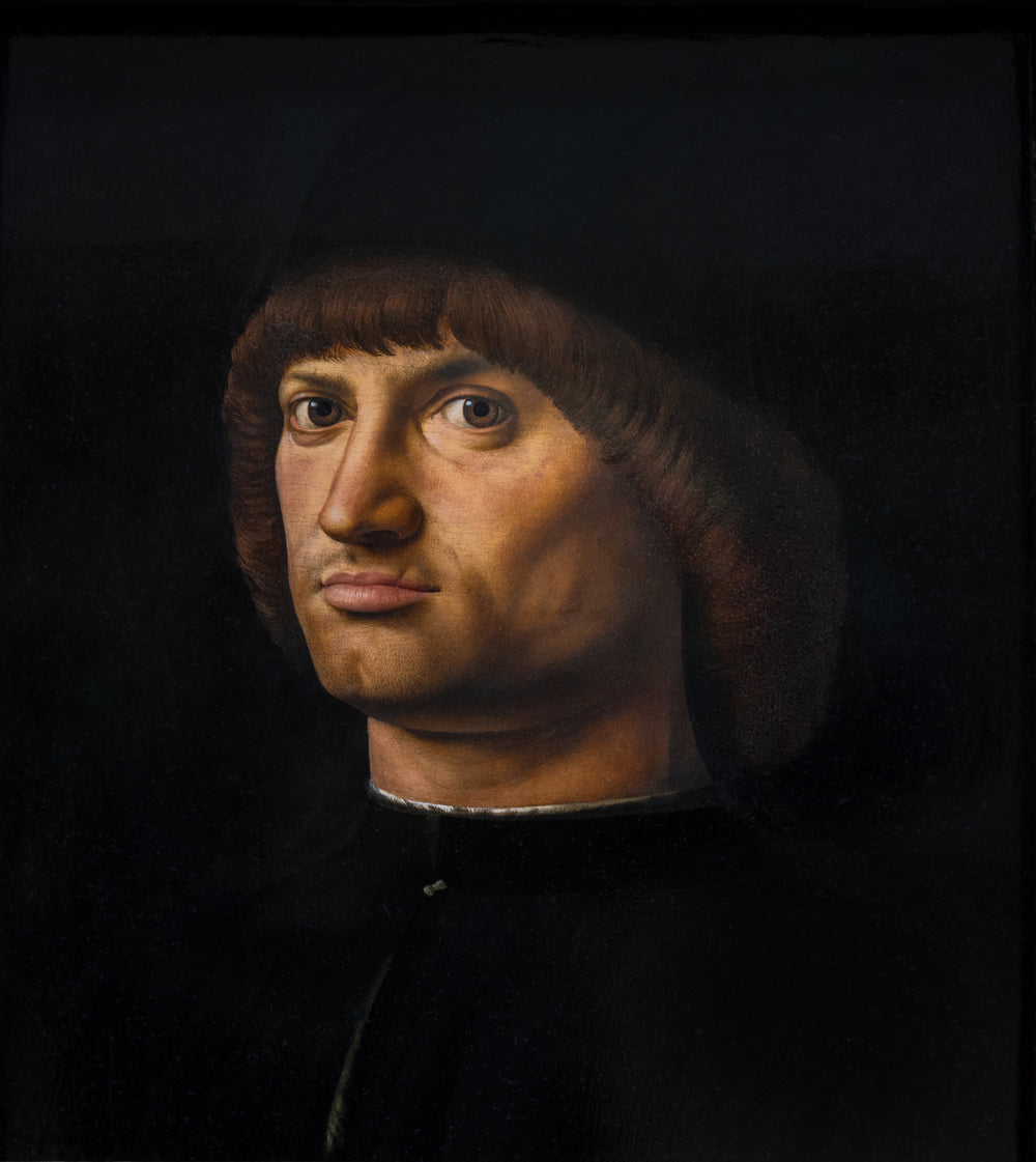 Portrait d'homme, dit le condottiere - Antonello de Messine image 1 reproduction d’œuvre d’art à l’huile