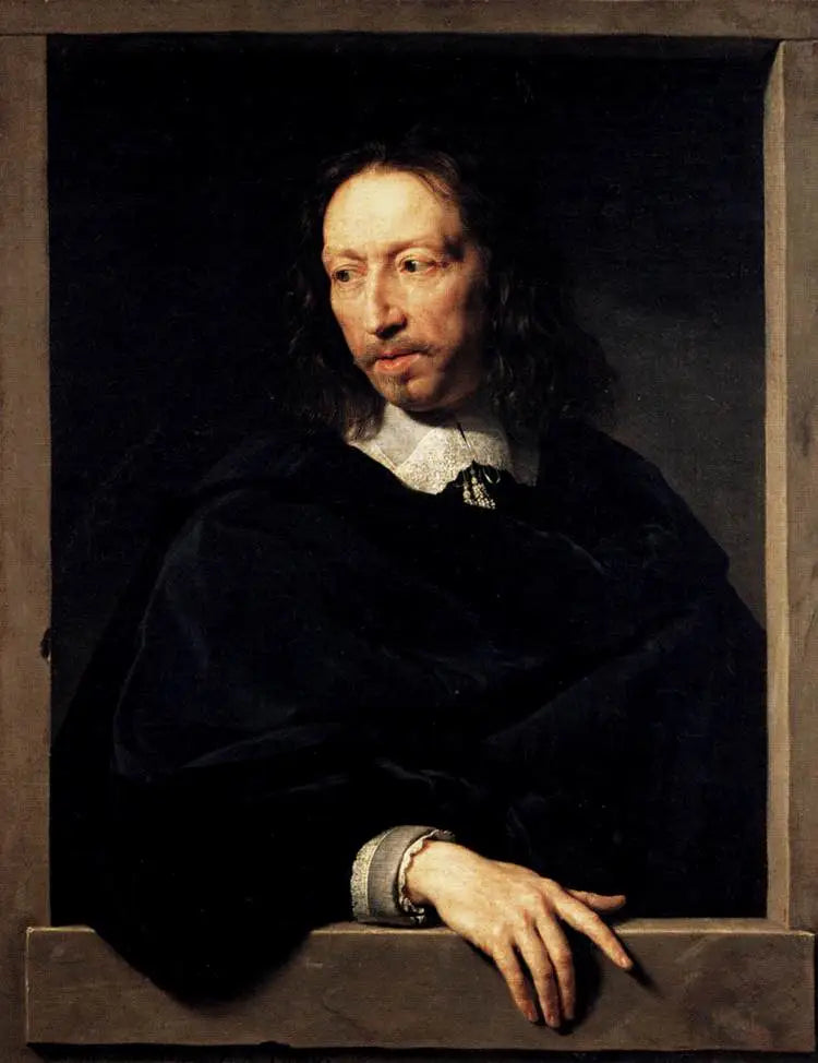 Portrait d'homme - Philippe de Champaigne image 1 copie de tableau peinte à la main