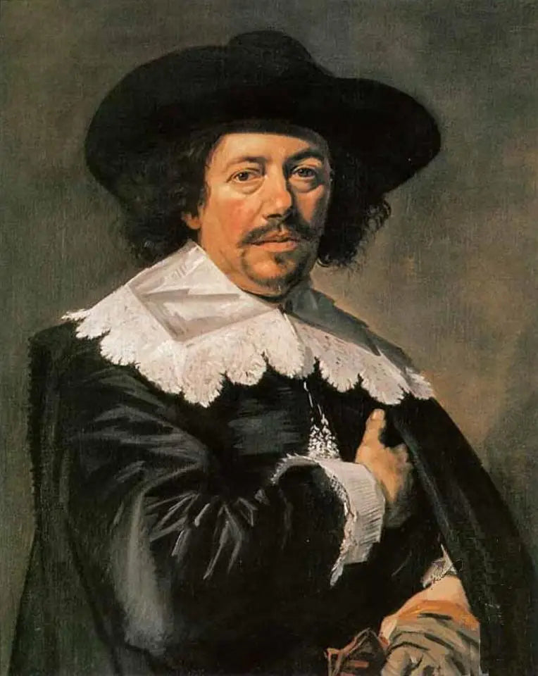 男性の肖像画、（可能性として）ヨハン・ド・ワール（1594-1663） - フランス・ハルス

Source:
Portrait d'homme, (possible) Johan de Wael (1594-1663) - Frans Hals