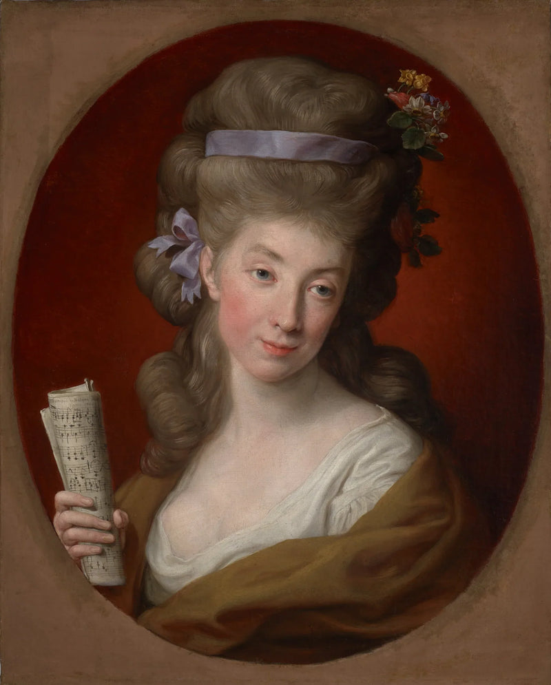 イザベラ・ルボミルスカ（1755-1783）の肖像画 - ポンペオ・バトーニ