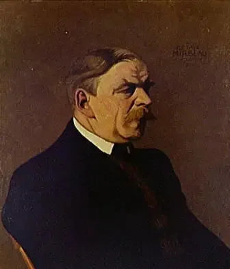 オクターブ・ミルボーの肖像 - フェリックス・ヴァロトン

Source:
Portrait d'Octave Mirbeau - Félix Vallotton