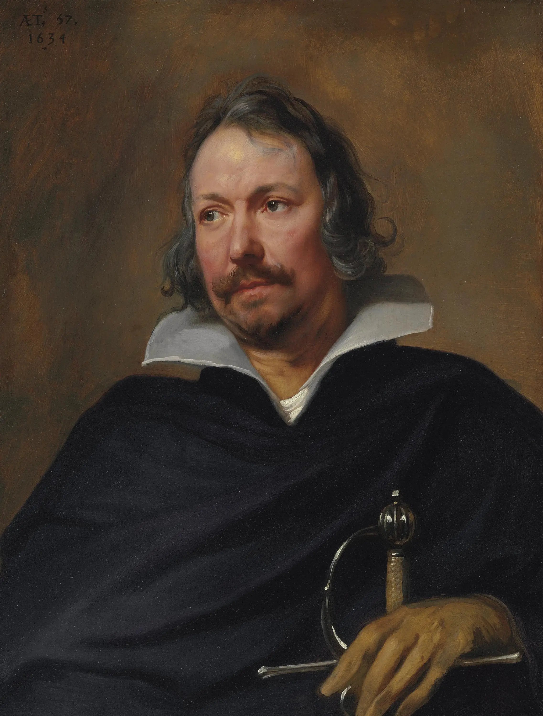 Portrait d'un cavalier - Antoine van Dyck image 1 reproduction de peinture à l’huile