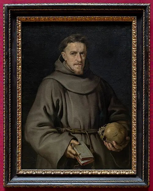 Portrait d'un frère franciscain - Peter Paul Rubens image 1 tableau peint à l’huile sur toile