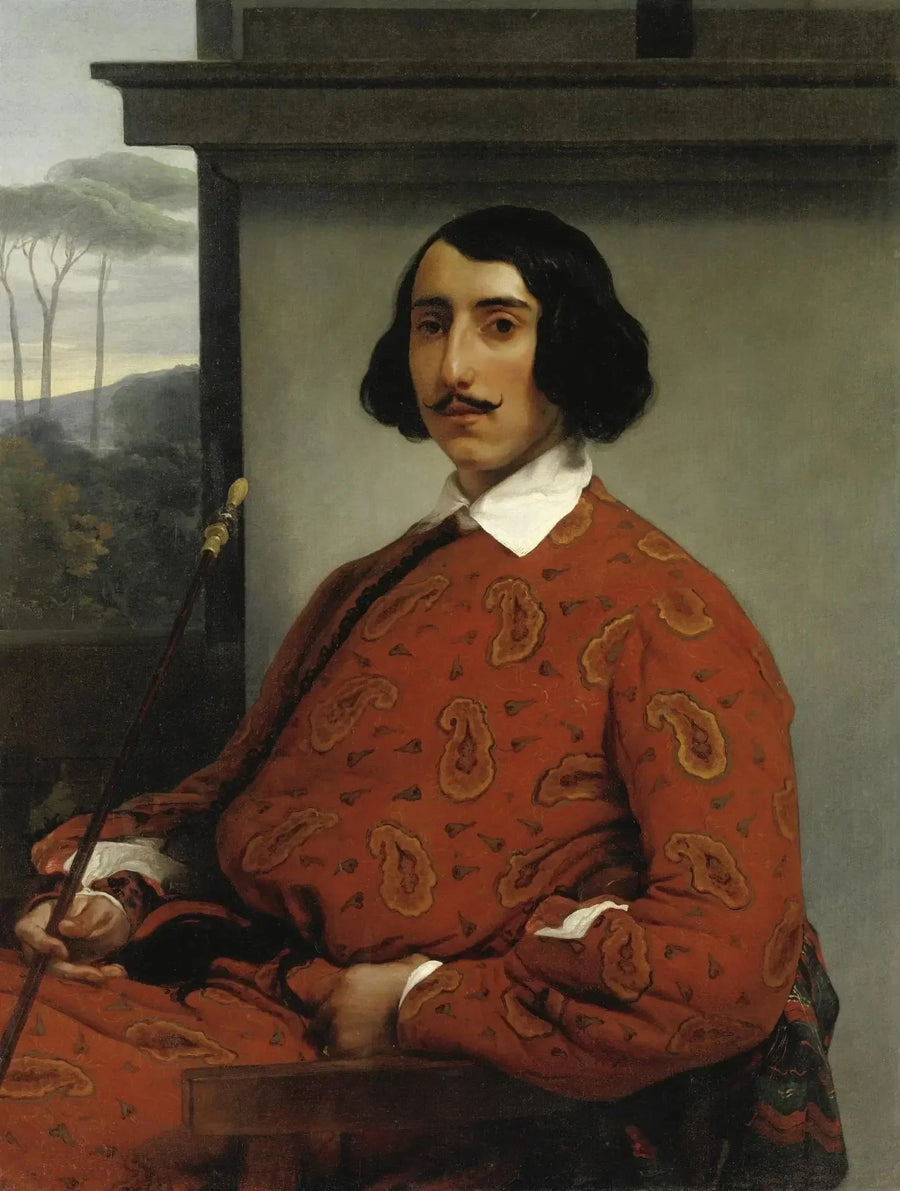 紳士の肖像（デューク・マノロ・ヌニェス・ファルコ） - フランチェスコ・ハイエズ

Source:
Portrait d'un gentilhomme (duc Manolo Nuňez Falcò) - Francesco Hayez