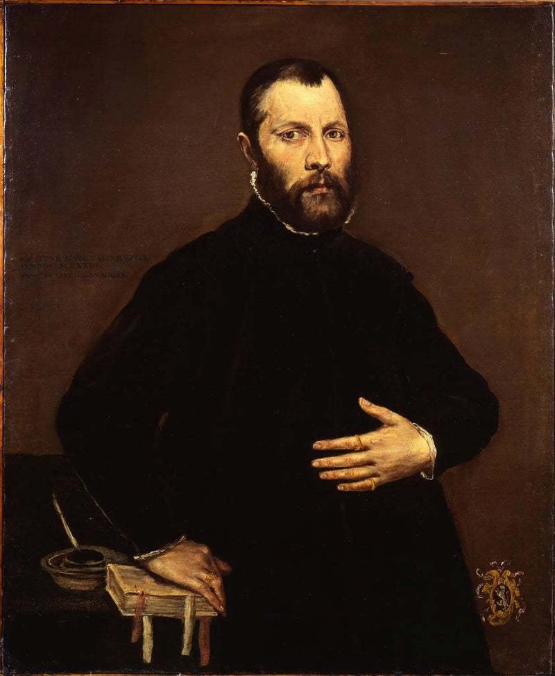 紳士の肖像 - エル・グレコ