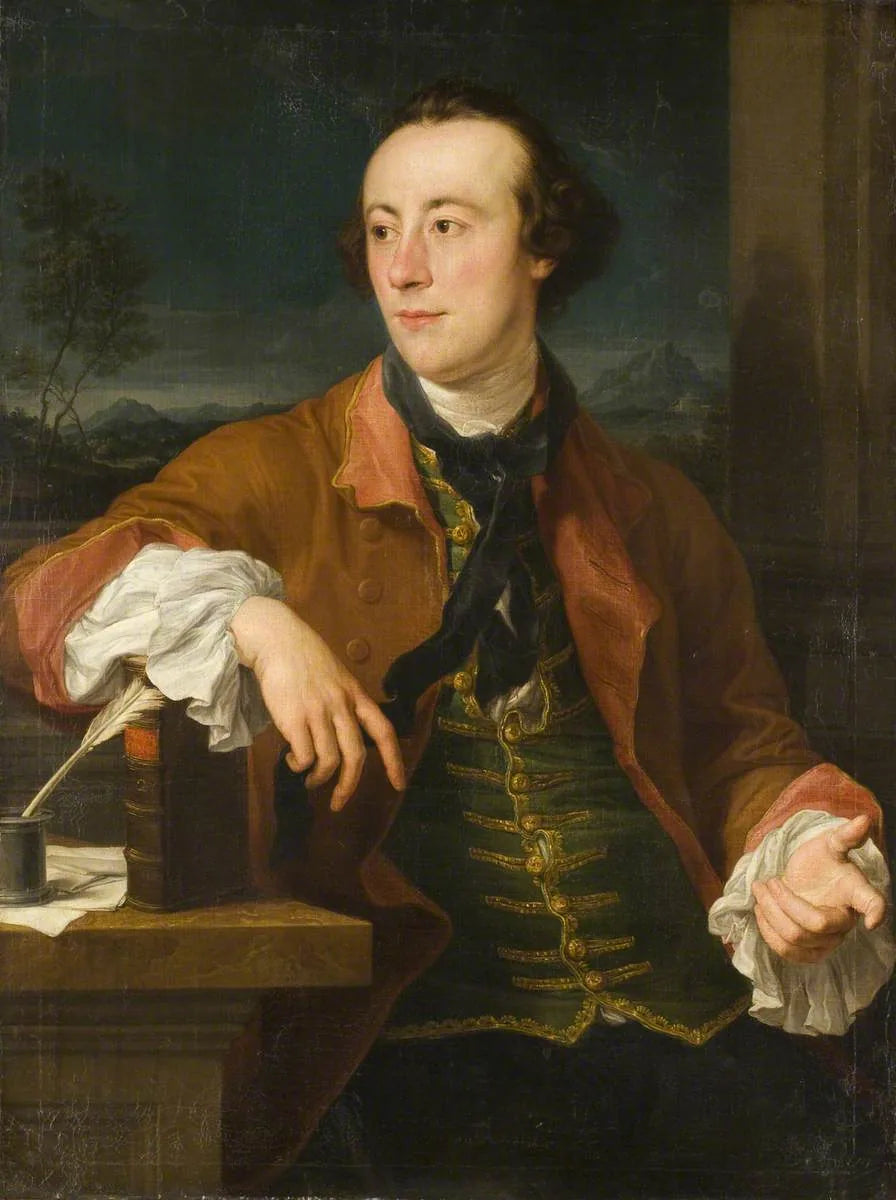 紳士の肖像（伝統的にホラティオ・ウォルポール、1723年–1809年と識別） - Pompeo Batoni