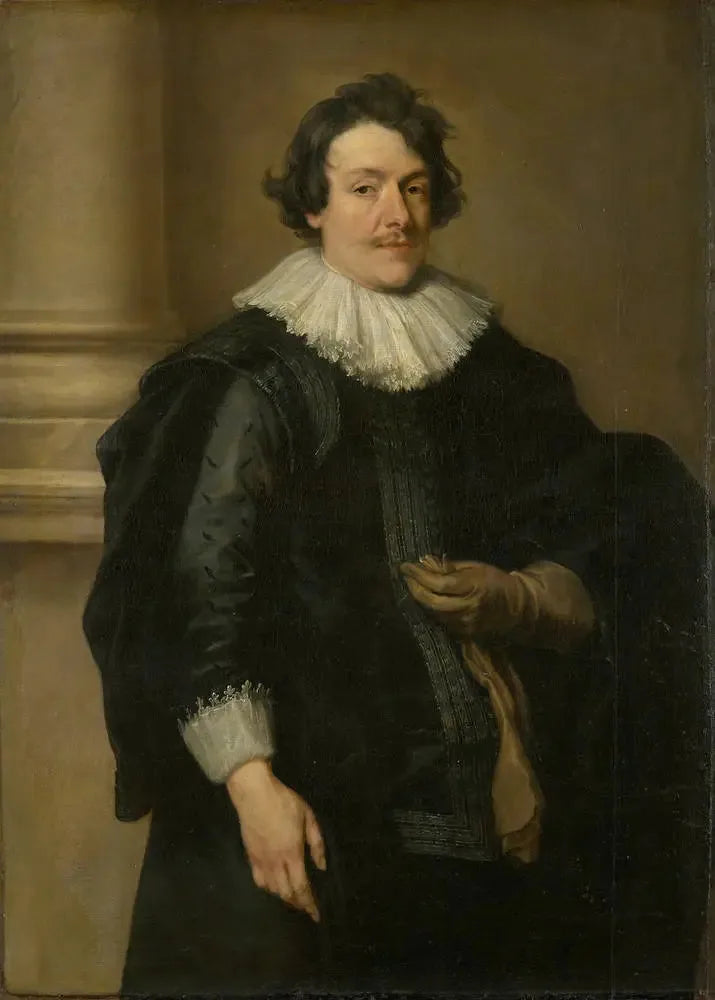 黒い服を着た男性の肖像画 - アントワーヌ・ヴァン・ダイク

Source:
Portrait d'un homme en noir devant une colonne - Antoine van Dyck
