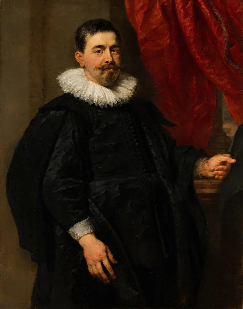 男性の肖像、もしかするとピーター・ヴァン・ヘッケ（1591-1645） - ピーテル・パウル・ルーベンス