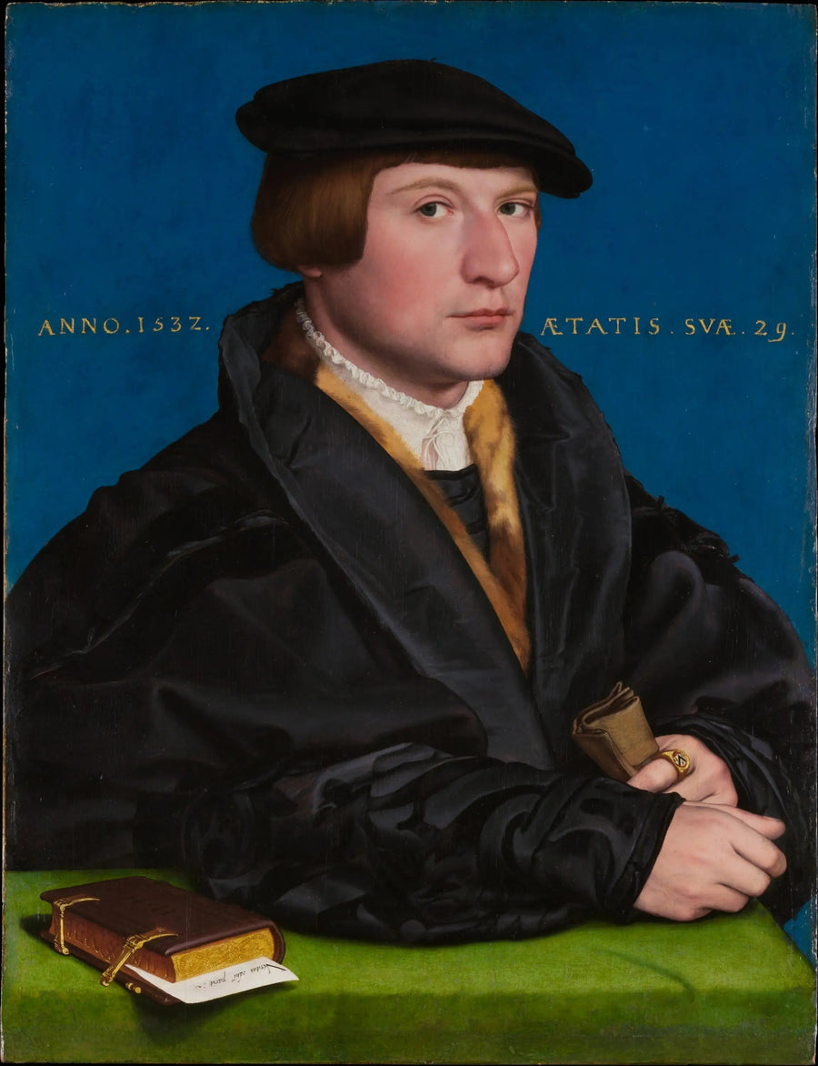 ヴェディッヒ家の一員の肖像、恐らくヘルマン・ヴェディッヒ（1560年没） - ハンス・ホルバイン・ジュニア