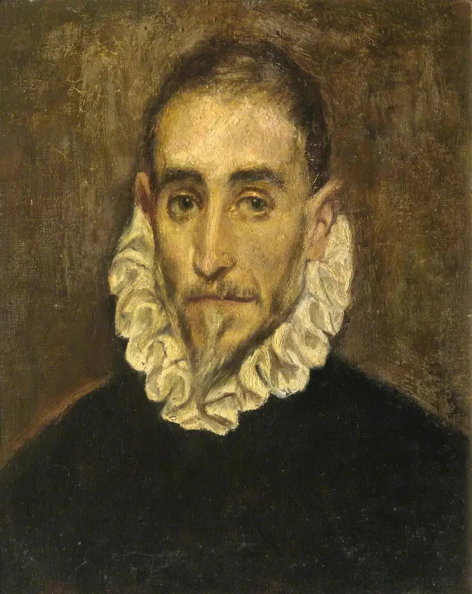 Portrait d'un noble aîné - El Greco image 1 reproduction réalisée par Alpha Reproduction