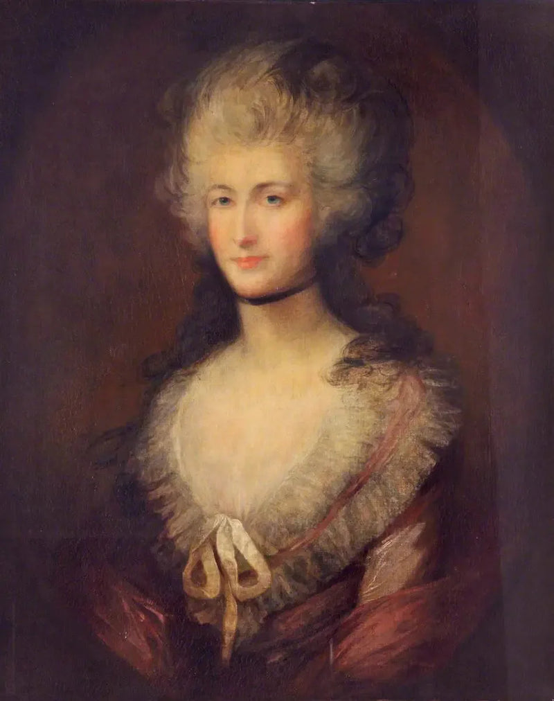 肖像画：女性（「キャサリン・クレメンツ夫人、1762年–1836年」） - トーマス・ゲインズバラ

Source:
Portrait d'une dame (appelée « Mme Catherine Clements, 1762–1836 ») - Thomas Gainsborough
