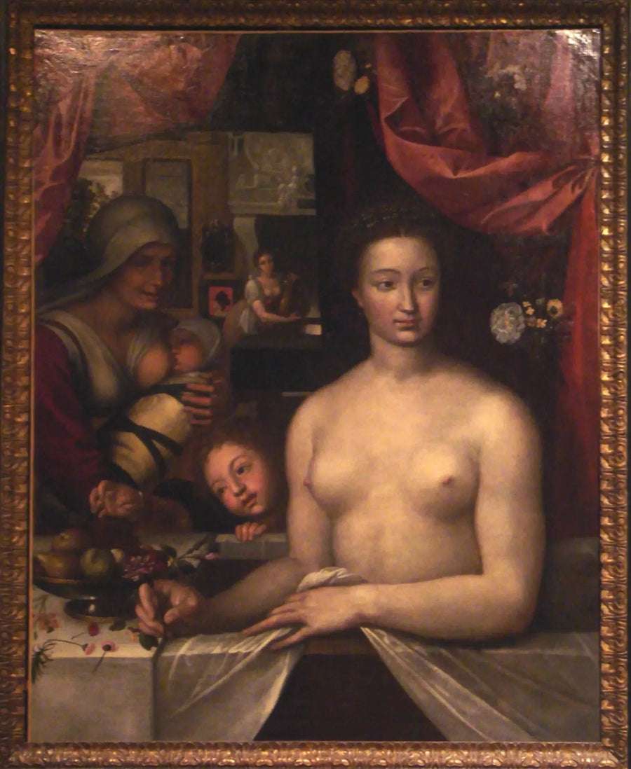女性の肖像、入浴中 - フランソワ・クルエ

Source:
Portrait d'une dame au bain - François Clouet