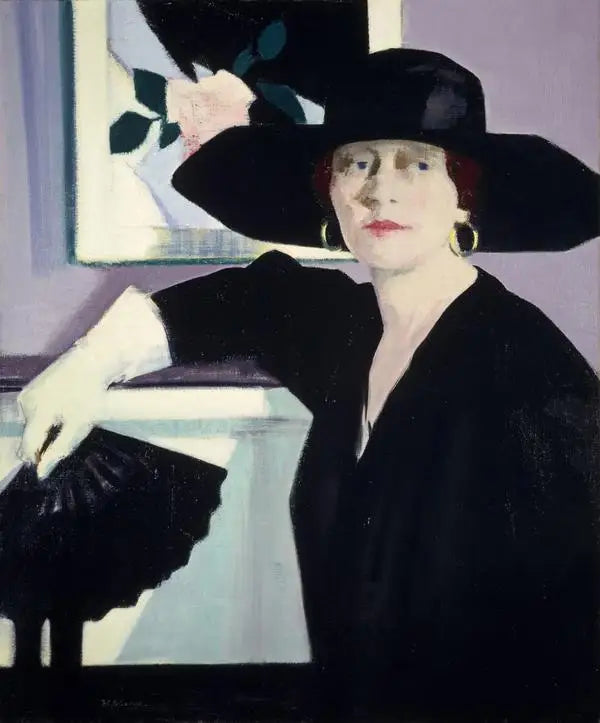 黒衣の女性の肖像 - フランシス・カデール

Source:
Portrait d'une dame en noir - Francis Cadell