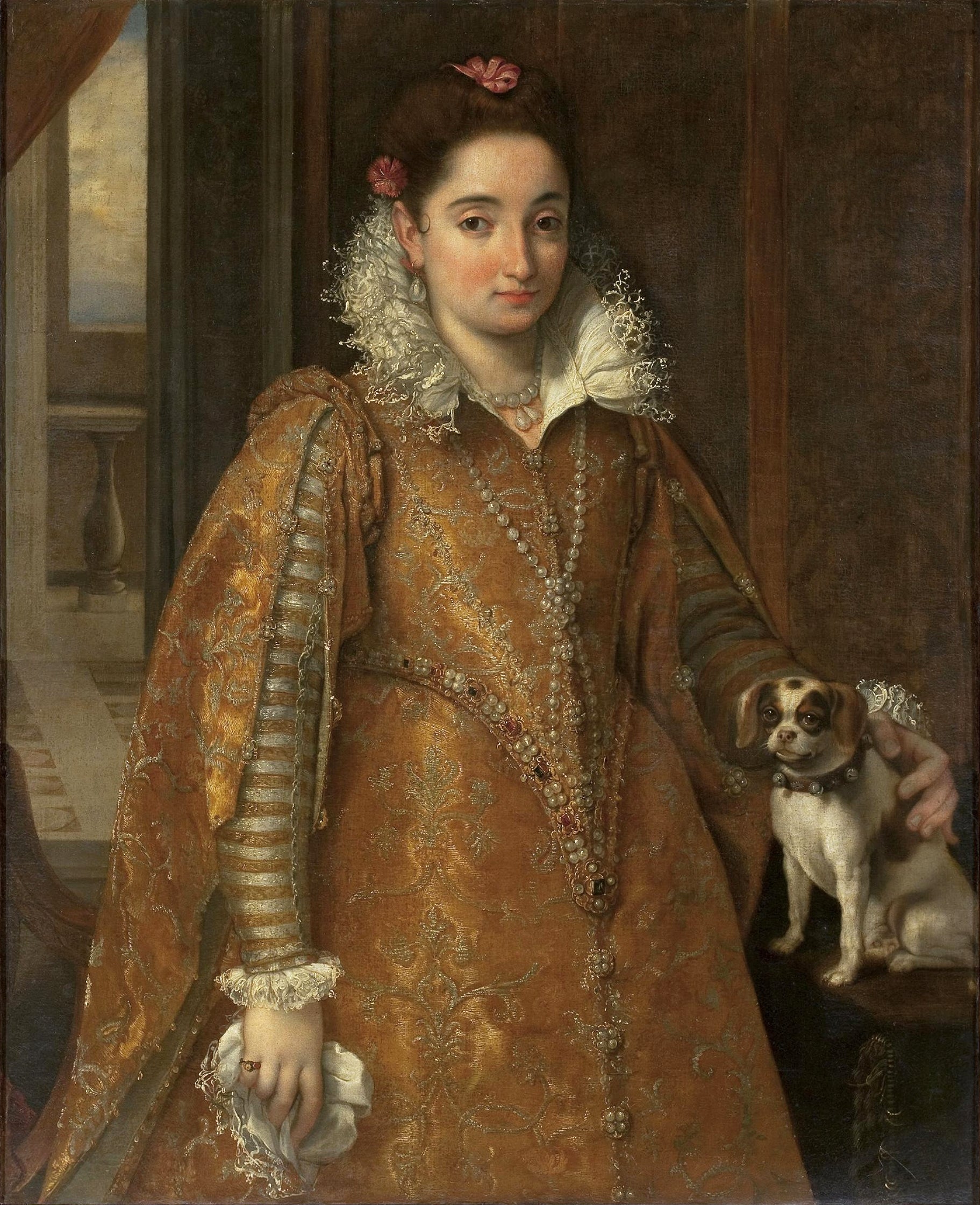 Portrait d'une dame - Federico Barroci image 1 copie peinte à la main à l’huile