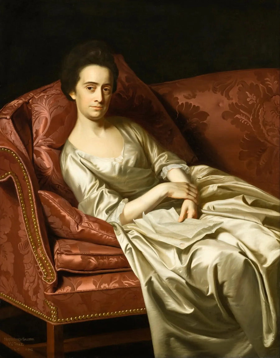 女性の肖像 - ジョン・シングルトン・コープリー

Source:
Portrait d'une dame - John Singleton Copley