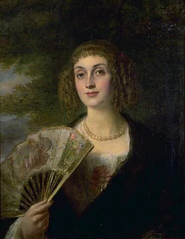 Portrait d'une dame, la marquise - William Powell Frith
