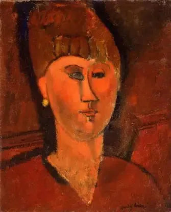 ロシアの女性の肖像 - アメデオ・モディリアーニ