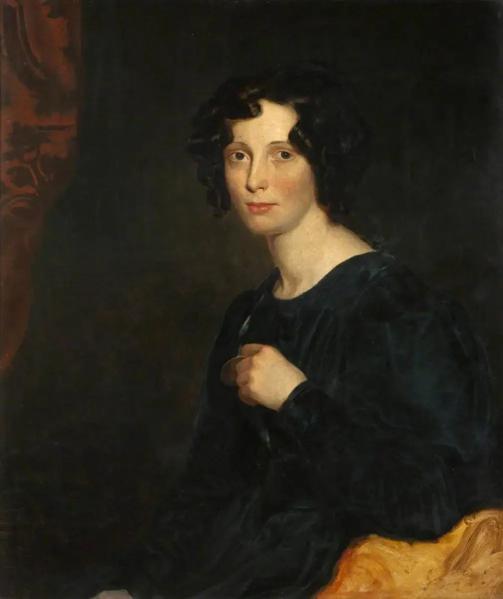 Portrait d'une jeune femme assise - Thomas Lawrence image 1 reproduction de peinture à l’huile