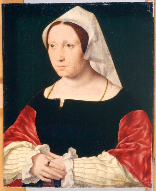 アンナ・ローレンス・ドクター・ヴァン・スパーゲンの肖像（1548年頃） - ジョース・ヴァン・クレーフ