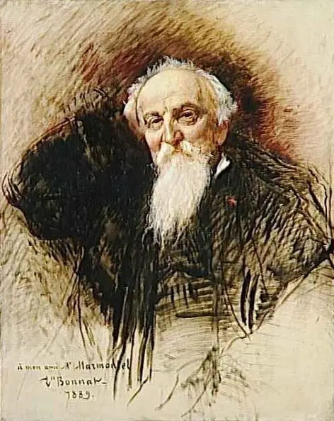 アントワーヌ・フランソワ・マルモンタル（1816-1898）の肖像画、フランスのピアニスト、作曲家、音楽学者 - レオン・ボナ