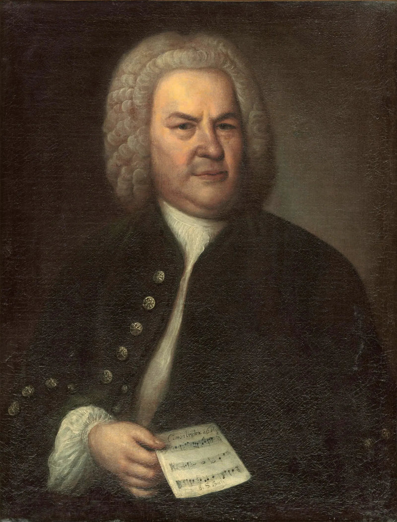 バッハの肖像 - エリアス・ゴットロブ・ハウスマン

Source:
Portrait de Bach - Elias Gottlob Haussmann