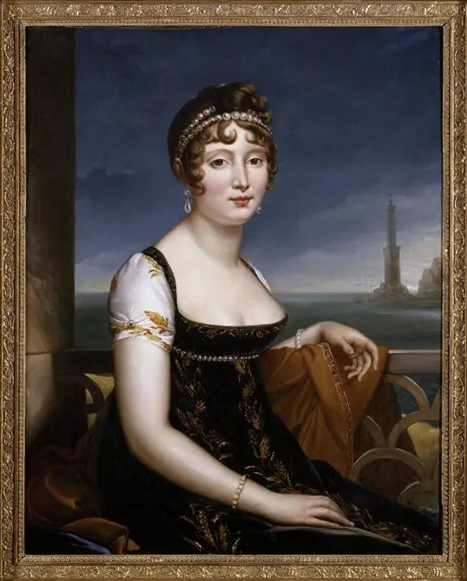 ナポリ湾の前のキャロリーヌ・ミュラの肖像 - フランソワ・ジェラール

Source:
Portrait de Caroline Murat devant la baie de Naples - François Gérard