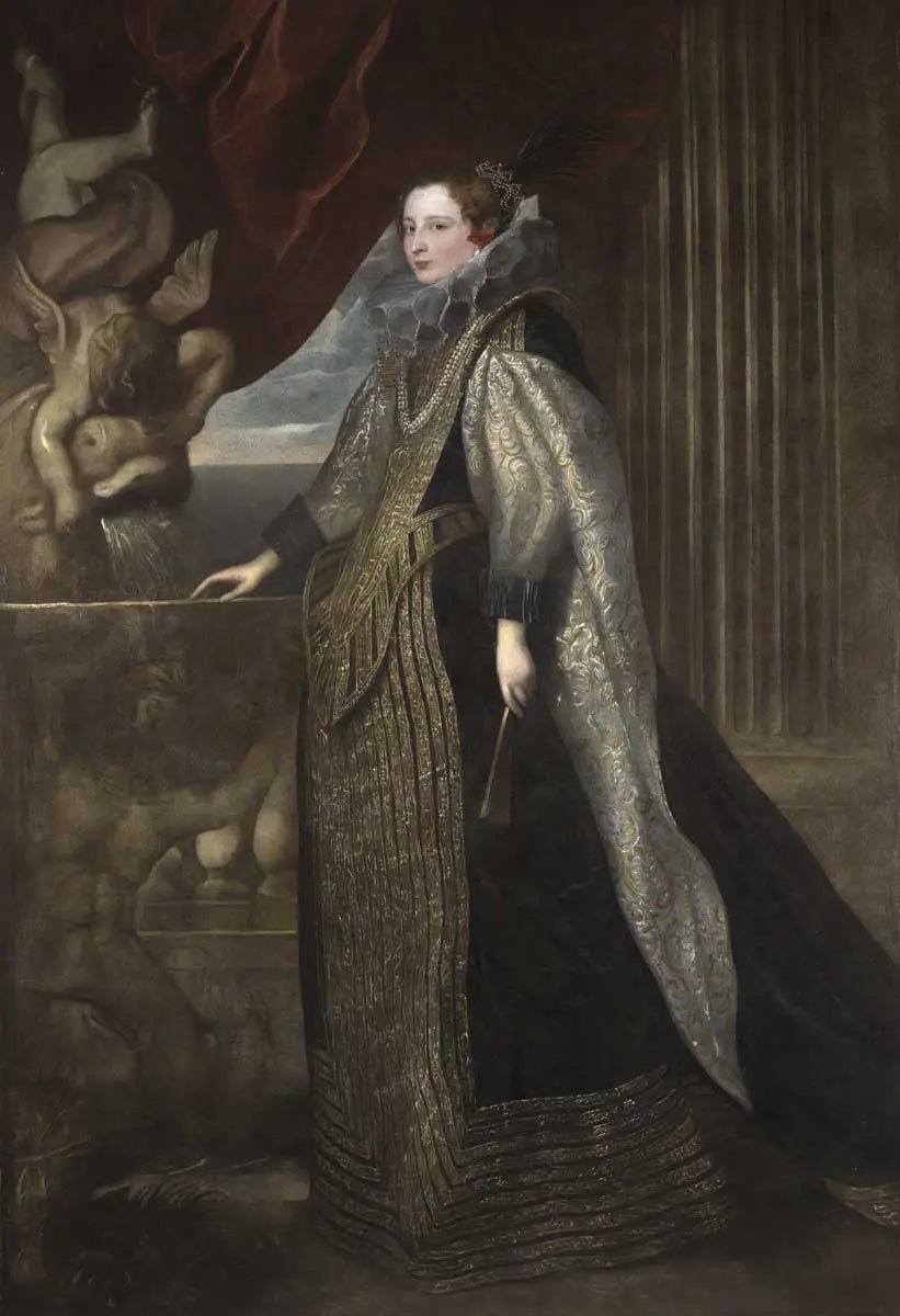 カタリナ・バルビ・デュラッツォの肖像 - アントワーヌ・ヴァン・ダイク

Source:
Portrait de Catarina Balbi Durazzo - Antoine van Dyck