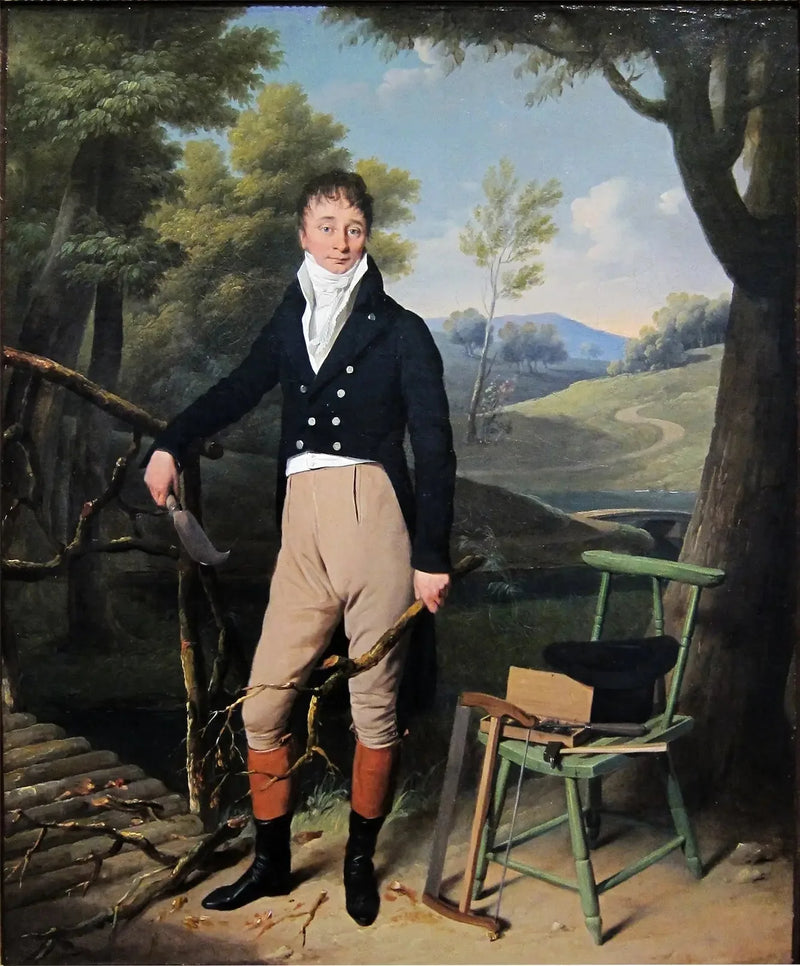 シャルル・ドーコール・ド・サンジュールの肖像 - ルイ＝レオポルド・ブイリー

Source:
Portrait de Charles d'Aucourt de Saint-Just - Louis-Léopold Boilly