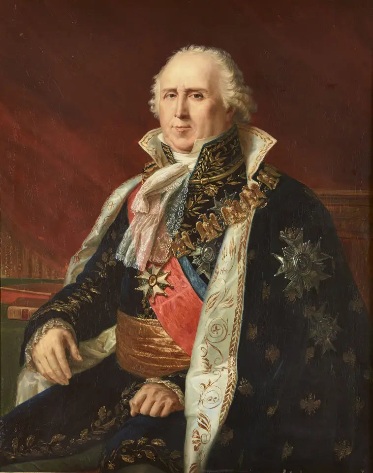 シャルル＝フランソワ・ルブラン公爵（1739-1824）の肖像画 - フランソワ・ジェラール

Source:
Portrait de Charles-François Lebrun, duc de Plaisance (1739-1824), archi-trésorier de l'Empire - François Gérard