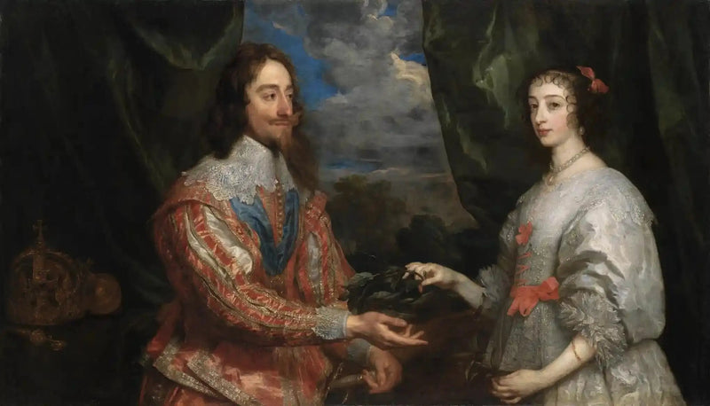 シャルル1世とヘンリエッテ・マリー王妃の肖像 - アントワーヌ・ヴァン・ダイク

Source:
Portrait de Charles Ier et de la reine Henriette-Marie - Antoine van Dyck