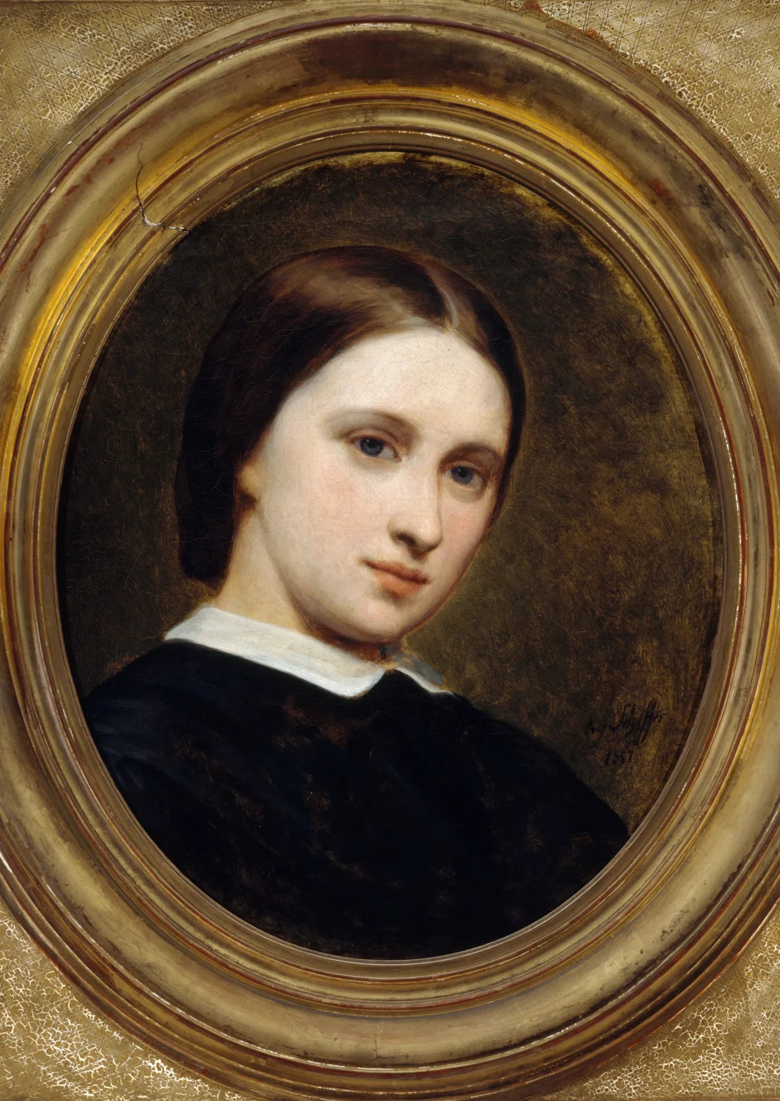 Portrait de Cornélie Renan-Scheffer - Ary Scheffer image 1 tableau peint à l’huile sur toile
